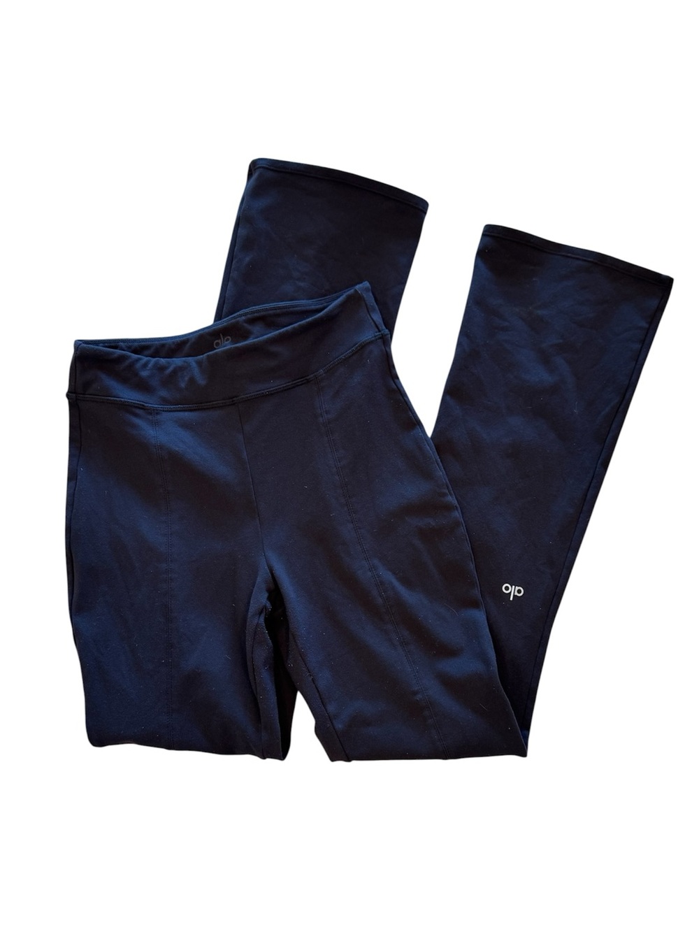ALO Yoga Black High-Rise Flare Leggings